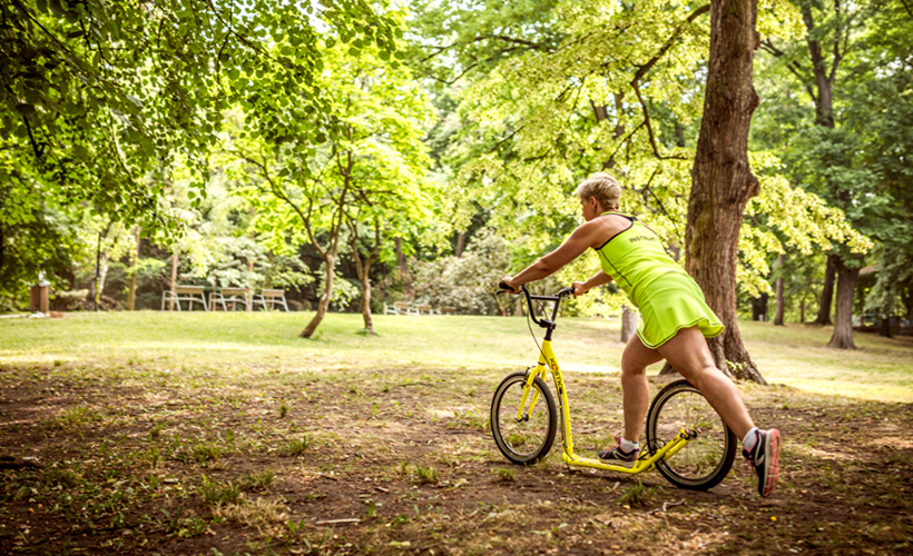 A footbike forms your figure